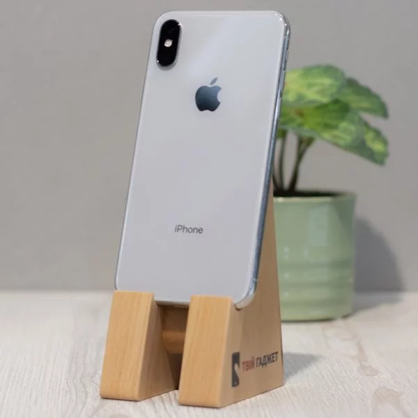 Apple iPhone X 256 GB Silver (MQAG2) Б/У - ТвойGadget