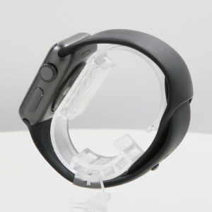Apple Watch Series 3 GPS 42mm Space Gray with Black Sport Band (MTF32) Б/У - Зображення 4