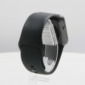 Apple Watch Series 3 GPS 42mm Space Gray with Black Sport Band (MTF32) Б/У - Зображення 3