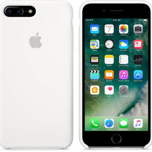 Чехол iPhone 8/7 Plus Silicone Case White