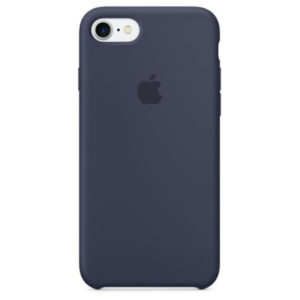 Чехол iPhone SE Silicone Case Midnight Blue — изображение 1