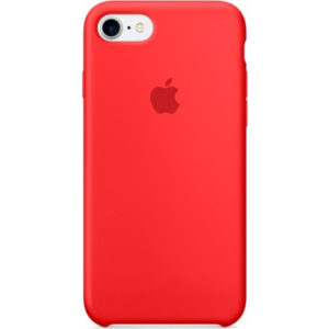 Чехол iPhone SE Silicone Case Red — изображение 1