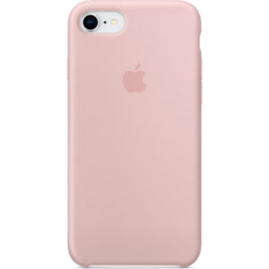 Чехол iPhone SE Silicone Case Pink — изображение 1