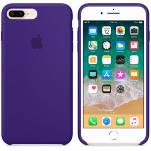 Чехол iPhone 8/7 Plus Silicone Case Ultra Violet
