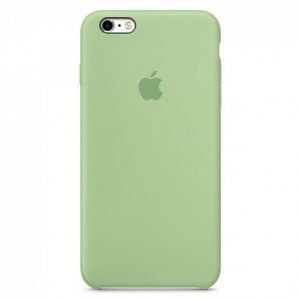 Чехол iPhone SE Silicone Case Mint Gum
