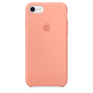 Чехол iPhone SE Silicone Case Peach — изображение 1