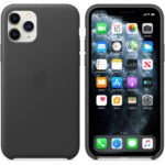 Чехол кожаный оригинальный iPhone 11 Pro Leather Case — Saddle Brown (MWYD2) - ТвойGadget
