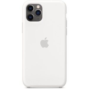 Чохол силіконовий оригінальний iPhone 11 Pro Max Silicone Case - White (MWYX2) - Зображення 5
