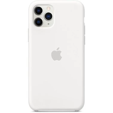 Чохол силіконовий оригінальний iPhone 11 Pro Max Silicone Case – White (MWYX2) - ТвойGadget
