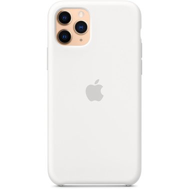Чохол силіконовий оригінальний iPhone 11 Pro Max Silicone Case – White (MWYX2) - ТвойGadget