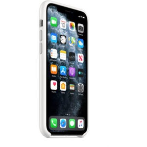 Чохол силіконовий оригінальний iPhone 11 Pro Max Silicone Case - White (MWYX2) - Зображення 2