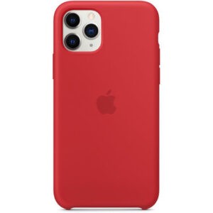 Чохол силіконовий оригінальний iPhone 11 Pro Max Silicone Case - Red (PRODUCT) (MWYV2) - Зображення 4