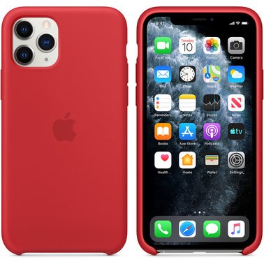 Чохол силіконовий оригінальний iPhone 11 Pro Max Silicone Case – Red (PRODUCT) (MWYV2) - ТвойGadget