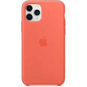 Чохол силіконовий оригінальний iPhone 11 Pro Max Silicone Case - Clementine (MX022) - Зображення 5
