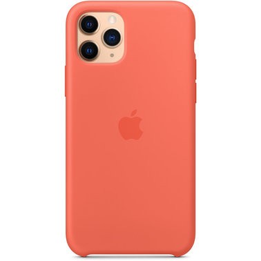 Чохол силіконовий оригінальний iPhone 11 Pro Max Silicone Case – Clementine (MX022) - ТвойGadget