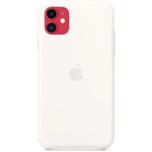 Чохол силіконовий оригінальний iPhone 11 Silicone Case - White (MWVX2) - Зображення 3