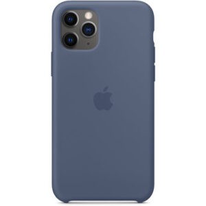 Чехол силиконовый оригинальный iPhone 11 Pro Max Silicone Case - Alaskan Blue (MX032) — изображение 2