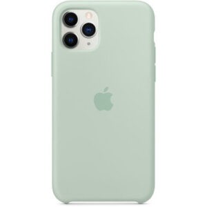 Чехол силиконовый оригинальный iPhone 11 Pro Silicone Case - Beryl (MXM72) — изображение 2