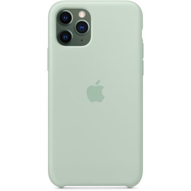 Чехол силиконовый оригинальный iPhone 11 Pro Silicone Case — Beryl (MXM72) - ТвойGadget