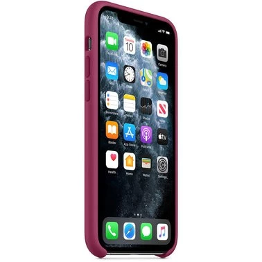 Чохол силіконовий оригінальний iPhone 11 Pro Max Silicone Case – Pomegranate (MXM82) - ТвойGadget