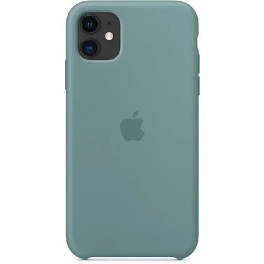 Чохол силіконовий оригінальний iPhone 11 Silicone Case – Cactus (MXYW2) - ТвойGadget