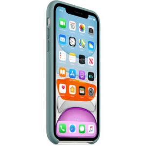 Чохол силіконовий оригінальний iPhone 11 Silicone Case - Cactus (MXYW2) - Зображення 6