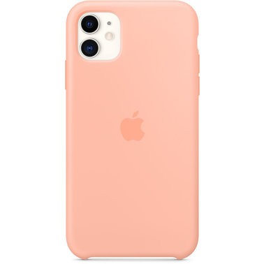 Чохол силіконовий оригінальний iPhone 11 Silicone Case – Grapefruit (MXYX2) - ТвойGadget