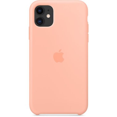 Чохол силіконовий оригінальний iPhone 11 Silicone Case – Grapefruit (MXYX2) - ТвойGadget