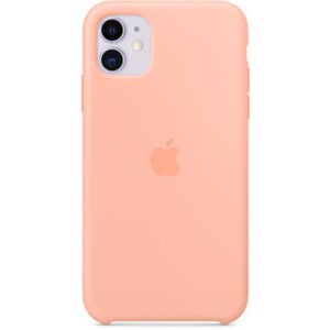 Чохол силіконовий оригінальний iPhone 11 Silicone Case - Grapefruit (MXYX2) - Зображення 2