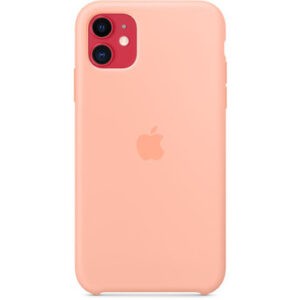 Чохол силіконовий оригінальний iPhone 11 Silicone Case - Grapefruit (MXYX2) - Зображення 6