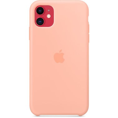 Чохол силіконовий оригінальний iPhone 11 Silicone Case – Grapefruit (MXYX2) - ТвойGadget