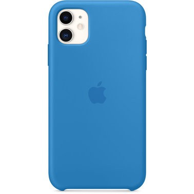 Чохол силіконовий оригінальний iPhone 11 Silicone Case – Surf Blue (MXYY2) - ТвойGadget