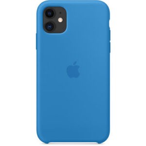 Чохол силіконовий оригінальний iPhone 11 Silicone Case - Surf Blue (MXYY2) - Зображення 5