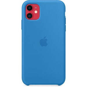 Чохол силіконовий оригінальний iPhone 11 Silicone Case - Surf Blue (MXYY2) - Зображення 3