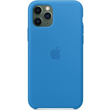 Чохол силіконовий оригінальний iPhone 11 Pro Max Silicone Case – Surf Blue (MY1J2) - ТвойGadget