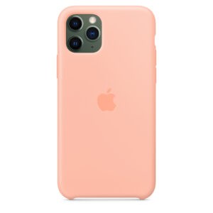 Чохол силіконовий оригінальний iPhone 11 Pro Silicone Case - Grapefruit (MY1E2) - Зображення 4