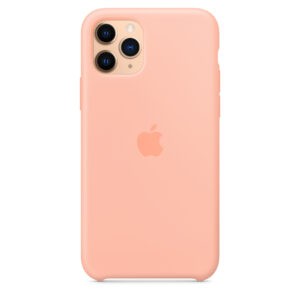 Чохол силіконовий оригінальний iPhone 11 Pro Silicone Case - Grapefruit (MY1E2) - Зображення 3