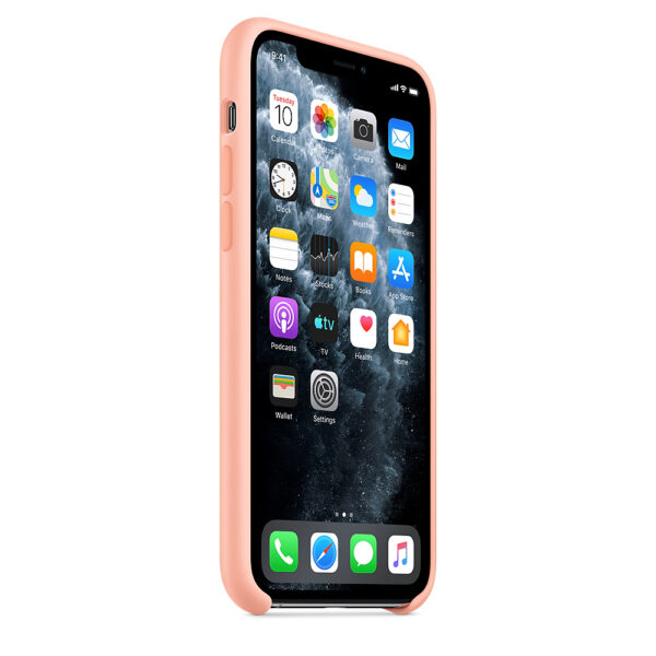 Чохол силіконовий оригінальний iPhone 11 Pro Silicone Case – Grapefruit (MY1E2) - ТвойGadget