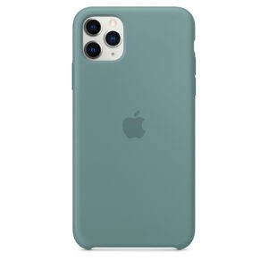 Чохол силіконовий оригінальний iPhone 11 Pro Max Silicone Case - Cactus (MY1G2) - Зображення 5