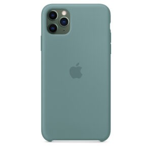 Чохол силіконовий оригінальний iPhone 11 Pro Max Silicone Case - Cactus (MY1G2) - Зображення 4