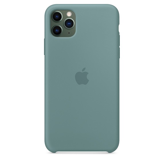 Чохол силіконовий оригінальний iPhone 11 Pro Max Silicone Case – Cactus (MY1G2) - ТвойGadget