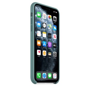 Чохол силіконовий оригінальний iPhone 11 Pro Max Silicone Case - Cactus (MY1G2) - Зображення 2