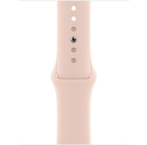 Apple Watch SE GPS 40mm Gold Aluminum Case w. Pink Sand Sport B. (MYDN2) — изображение 3