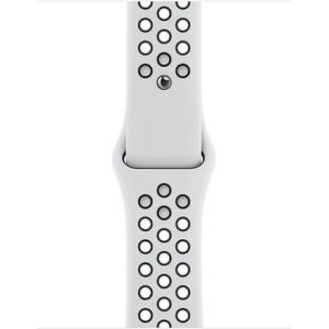 Apple Watch Nike Series 6 GPS 44mm Silver Aluminum Case w. Pure Platinum/Black Nike Sport B. (MG293) - Зображення 3