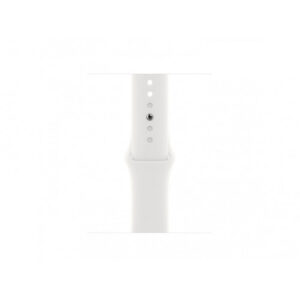 Apple Watch SE 2 GPS 40mm Silver Aluminum Case with White Sport Band (MNJV3) — изображение 3