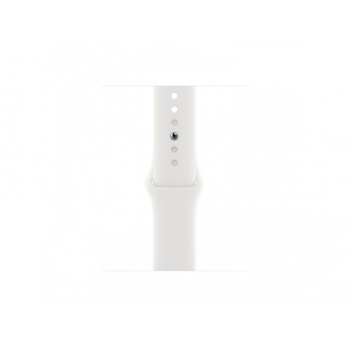 Apple Watch SE 2 GPS 40mm Silver Aluminum Case with White Sport Band (MNJV3) - ТвойGadget