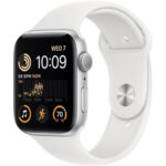 Apple Watch SE 2 GPS 44mm Midnight Aluminum Case with Midnight Sport Band (MNK03) - ТвойGadget