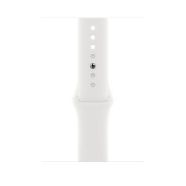 Apple Watch Series 8 GPS 45mm Starlight Aluminium Case w. Starlight S. Band – M/L (MNP93) [OPEN BOX] - ТвойGadget