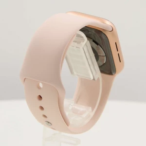 Apple Watch Series 5 GPS 44mm Gold Aluminum w. Pink Sand b.- Gold Aluminum (MWVE2) Б/У - Зображення 3