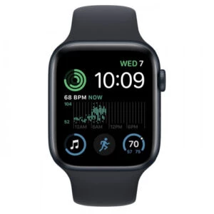 Apple Watch SE 2 GPS 44mm Midnight Aluminum Case w. Midnight S. Band - M/L (MNTG3) — изображение 2